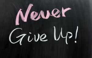 Never Give Up - Gephardt Daily