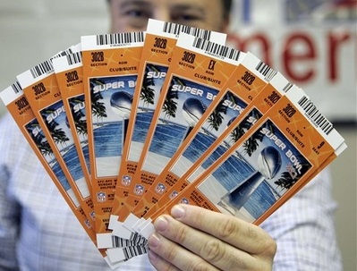 Scalpers take Super Bowl business online