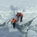 Coast Guard Rescues Man Trying To Walk Across Frozen Lake