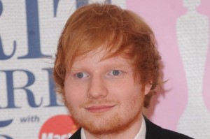 English singer Ed Sheeran at The Brit Awards in London on Feb. 25, 2015. Photo by Paul Treadway/UPI | License Photo