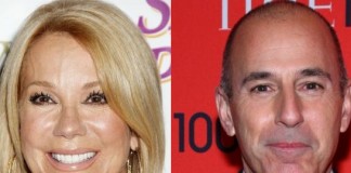 Kathie Lee Gifford and Matt Lauer