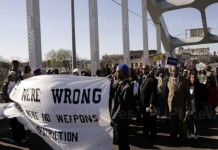 Voting Rights March in Selma 1965