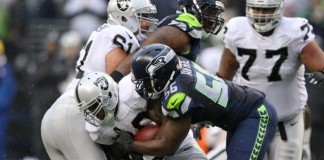 Seattle Seahawks defensive end Cliff Avril