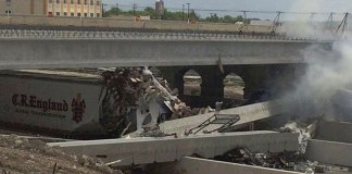 Salado Bridge Collapses onto Texas Highway