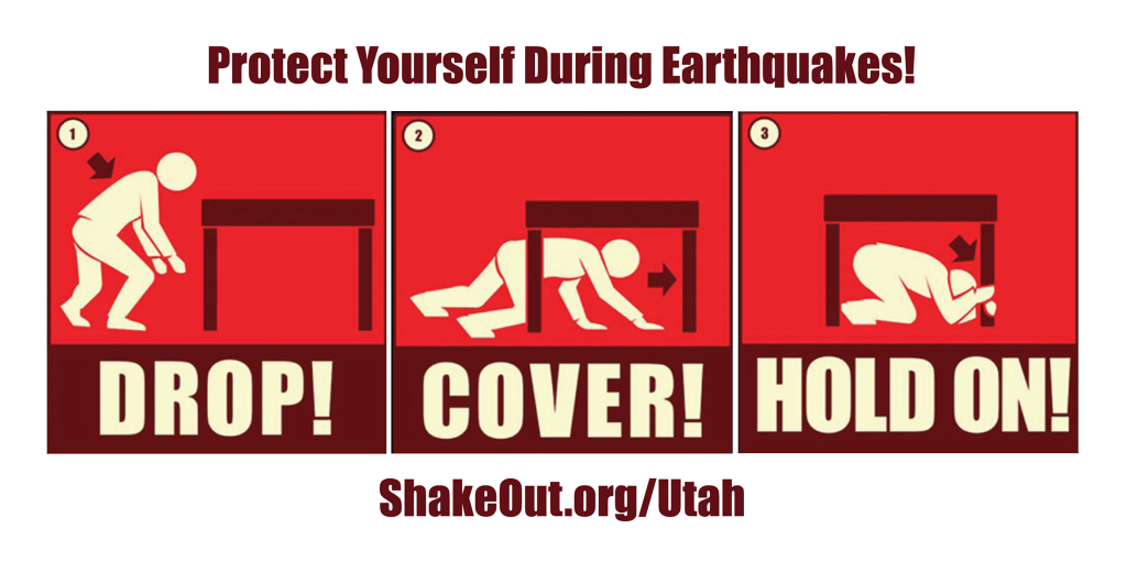 Photo Courtesy of Great Utah ShakeOut Facebook