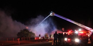 House fire in Enoch