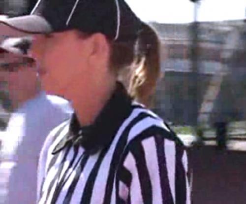Sarah Thomas First Full-Time Female Official