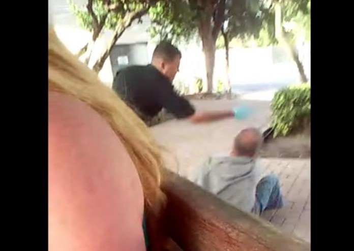 Officer Slaps Homeless Man Fort Lauderdale