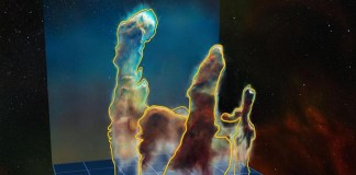 Pillars of Creation Mapped in 3D