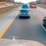 VIRAL VIDEO: Semi or VW, REALLY?