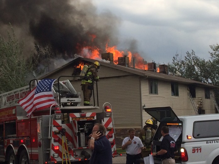 Fire At West Valley Fourplex