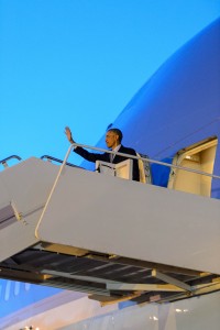 President Obama is Welcomed at Hill Air Force Base