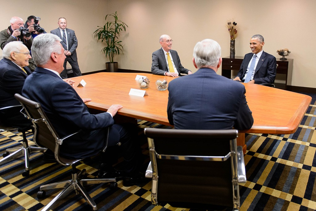 President Obama Meets with LDS Church Leaders