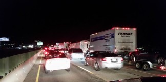 Semi-truck Barrels Through Median SLC