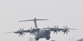 The A400M military transport