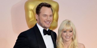 Anna Faris with Chris Pratt