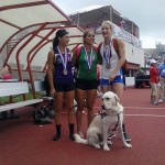 Blind Pole Vaulter Charlotte Brown Wins Third in State Championships 
