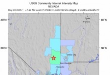 Earthquake Nevada Utah