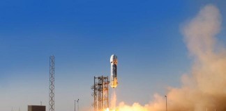 Flight Test Blue Origin Space Tourism Vehicle