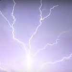 Lightning Filmed in Slow Motion Over Oklahoma 