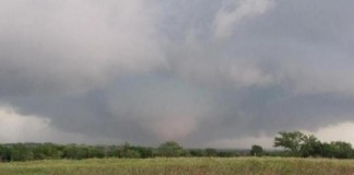 Funnel Cloud Near Newcastle Oklahoma