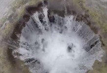 Lost Lake Drains Through Collapsed Lava Tunnel