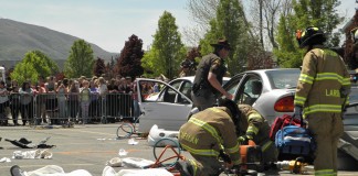 Payson high school Simulated deaths