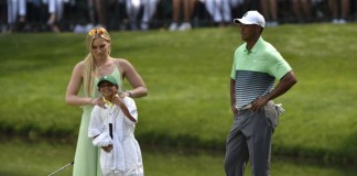 Tiger Woods and Lindsey Vonn