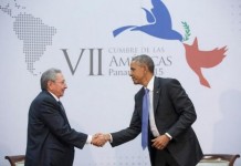 Barack Obama and Raul Castro