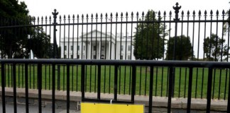 White House Fence to be Topped With Steel Spikes