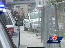 New Orleans Police shot in car