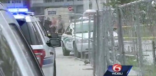 New Orleans Police shot in car