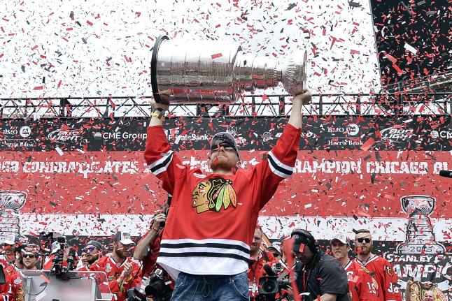 Blackhawks Celebrate Another Stanley Cup Title