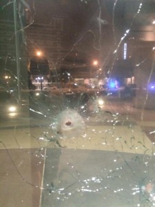 Photos from the aftermath of Saturday's early morning attack on Dallas Police Headquarters - Images: Dallas Police Dept.