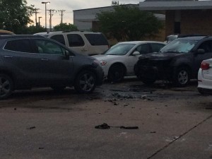 Aftermath of attack on Dallas Police headquarters - Images; Dallas Police Department  