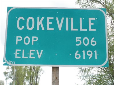 Cokeville sign
