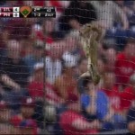 Squirrel Steals the Show at Cardinals-Phillies Game
