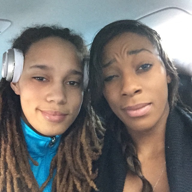 10 Adorable Mushy Moments With Brittney Griner And Glory Johnson