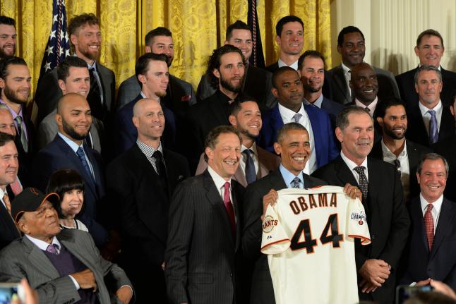 Giants Visit White House