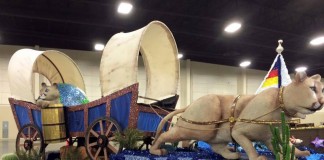 BYU Days of 47 Float Misspell