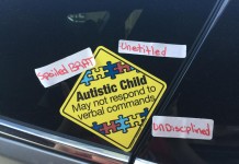 Mom of Autistic Child Finds Offensive Messages Left on Car Window