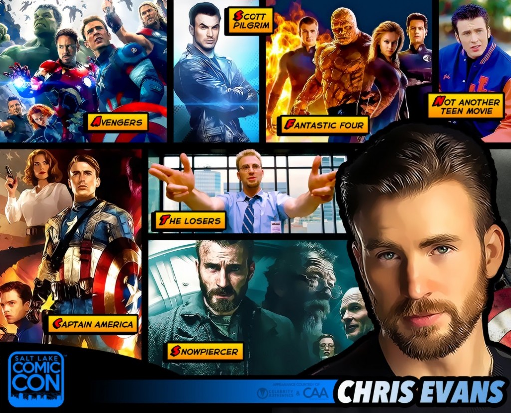 Salt Lake Comic Con “Captain America” Chris Evans Gephardt Daily