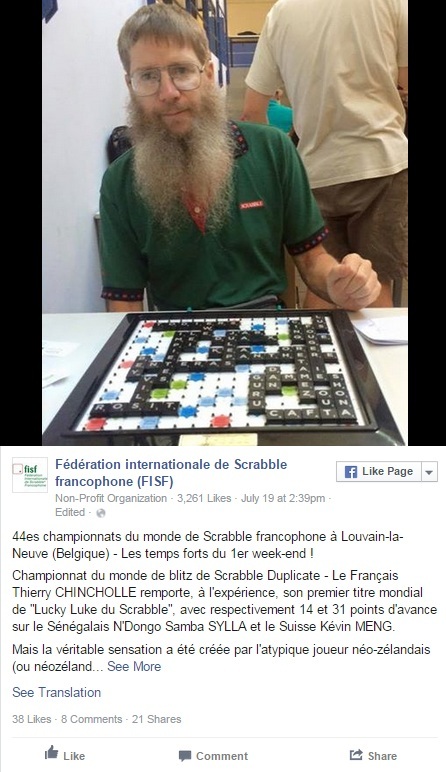 French Scrabble Tweet