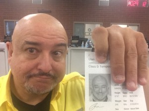 Driver's License replaced