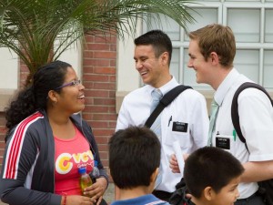 Missionaries from the Church of Jesus Christ of Latter-day Saints - Photo; Intellectual Reserve