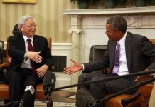 President-Obama-Vietnamese-general-secretary-pledge-deeper-US-Vietnam-partnership