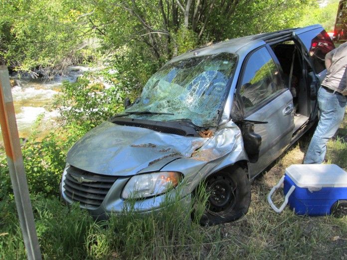 Tree Fell On Their Van Along SR-89 in Logan Canyon