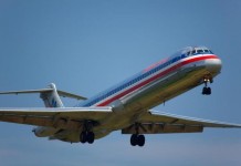 American Airlines MD-80 Aircraft