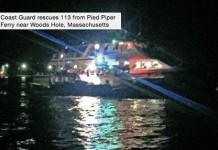 U.S. Coast Guard Rescues 113 from Stranded Cape Cod Party Boat