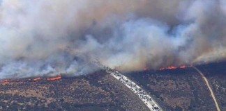 North Fire In San Bernardino California